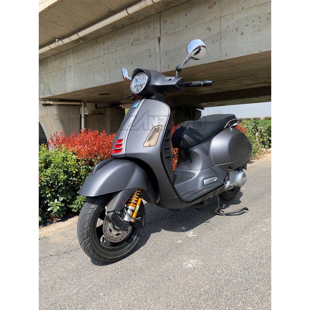 Lưới Tản Nhiệt Màu Đen Nhám Gắn Đèn Pha Trước Xe VESPA GTS 300 250 2019-2023