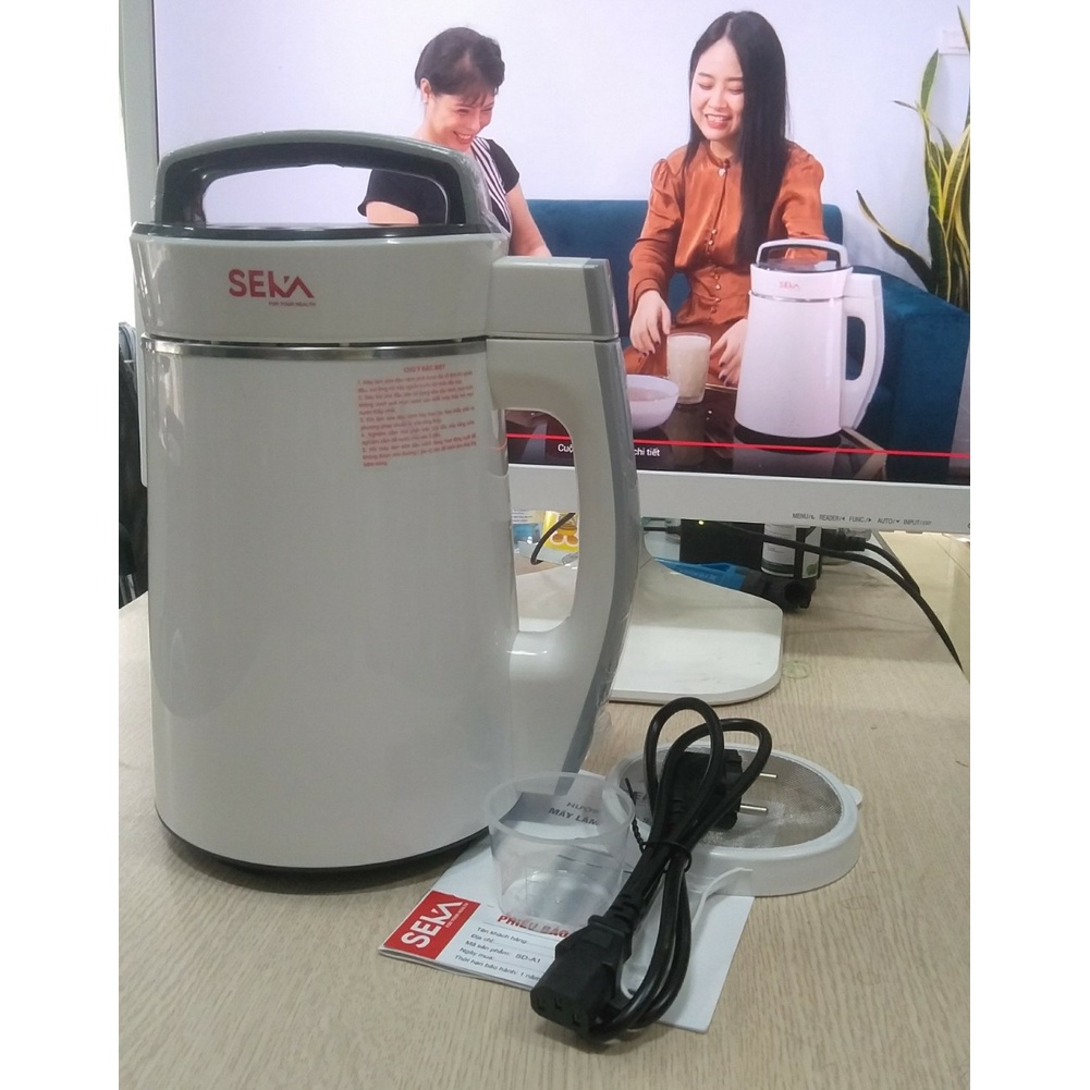 Máy làm sữa hạt đa năng Seka 7 chức năng [Hàng chính hãng] bảo hành 12 tháng Toàn quốc