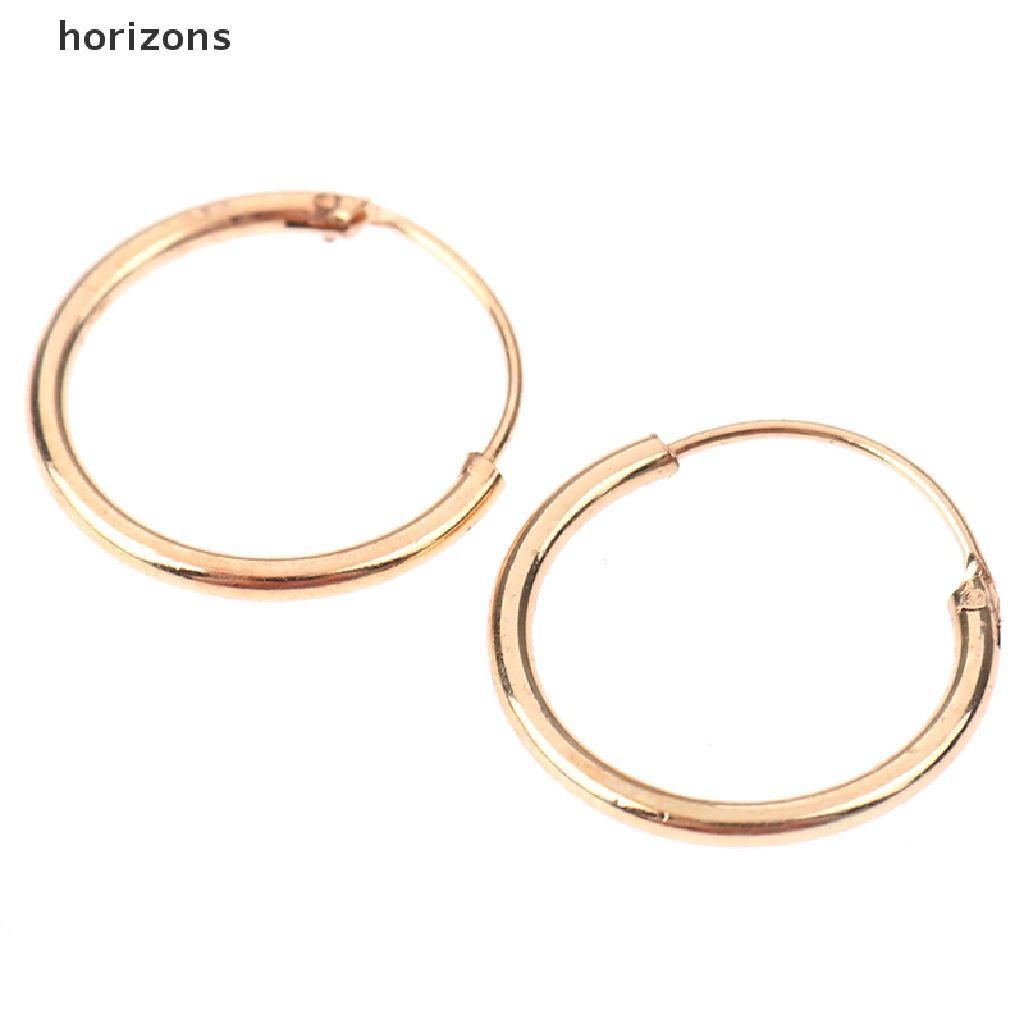 Set 3 Đôi Bông Tai Hình Tròn Nhỏ Đơn Giản Thời Trang Cho Nữ
