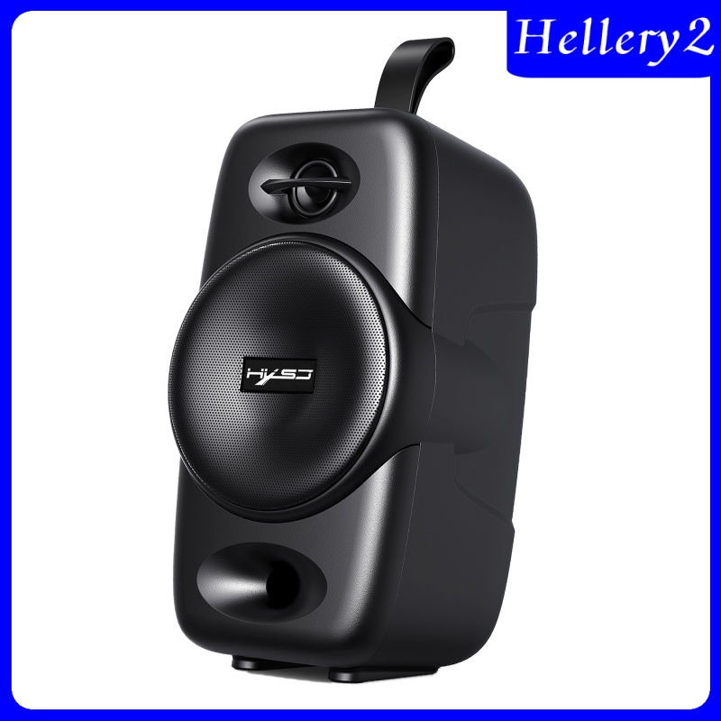 [HELLERY2]Portable Bluetooth 5.0 Speaker Support TF Card Audio Player AUX USB Bass
