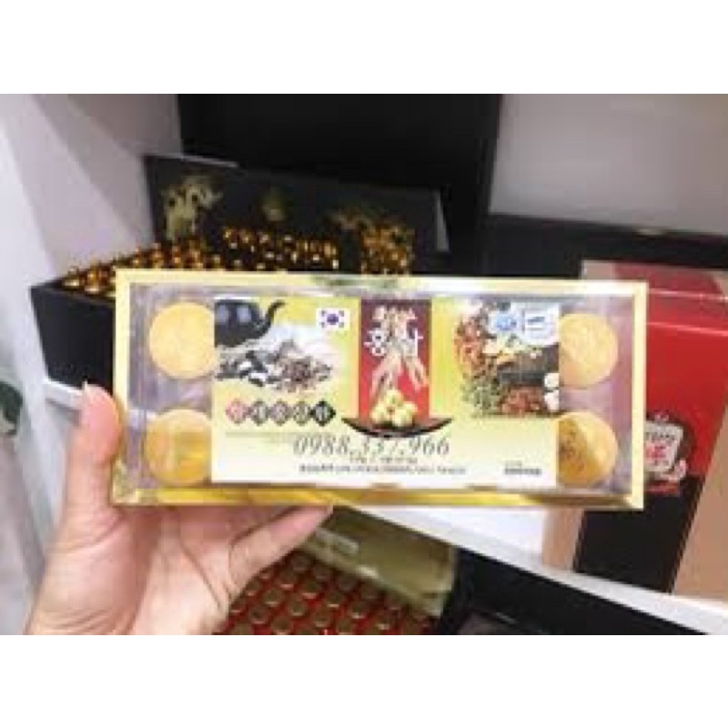 Viên Hoàn Hồng Sâm Cao Cấp Hàn Quốc, Hộp 10V- ⚡ SẢN PHẨM CHÍNH HÃNG  ⚡