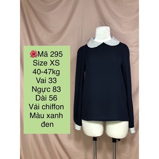 Sơ mi cổ bèo, cổ sen chất chiffon mã đẹp