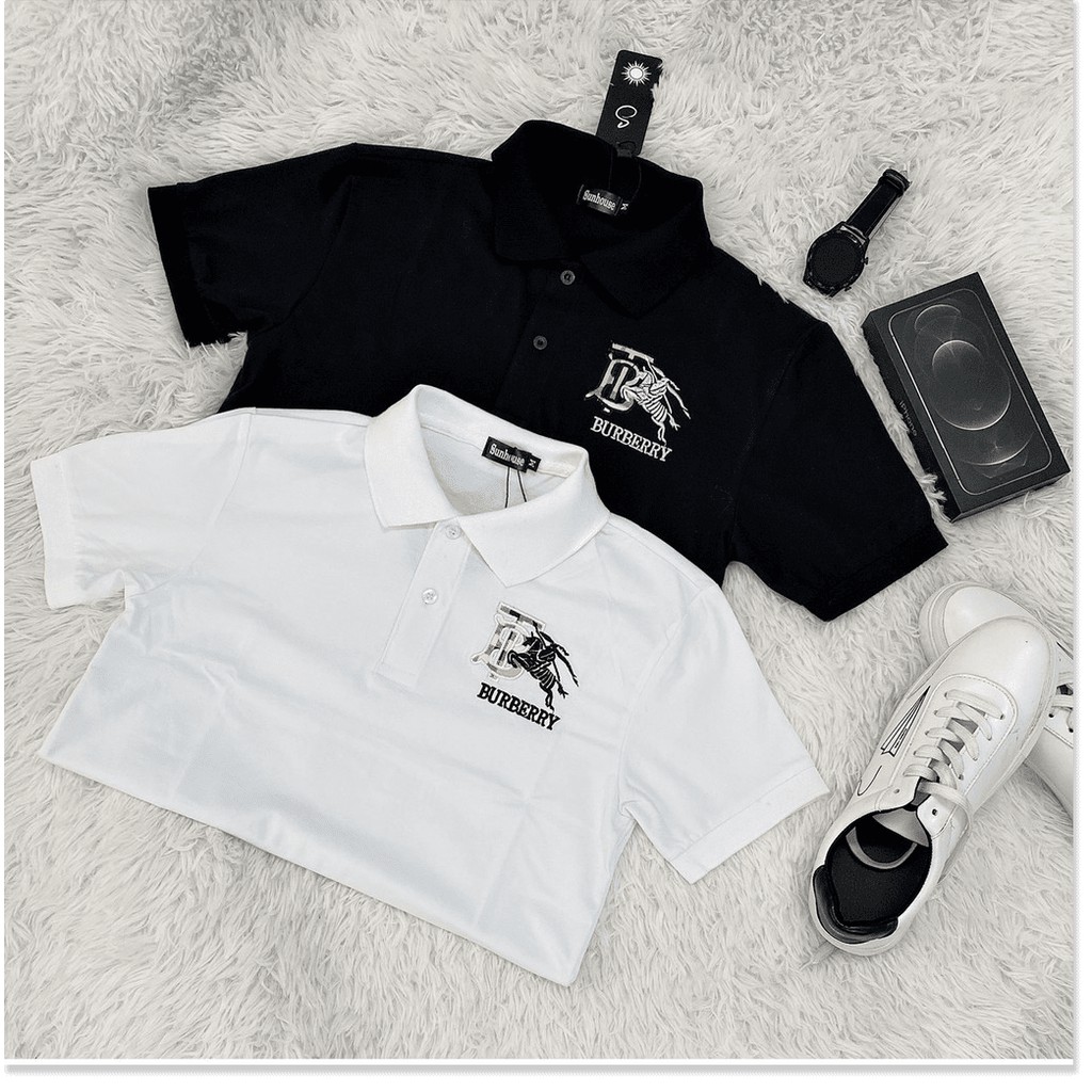 Áo Thun Nam Tay Ngắn Thêu Họa Tiết Lịch Lãm, Sang Trọng HP