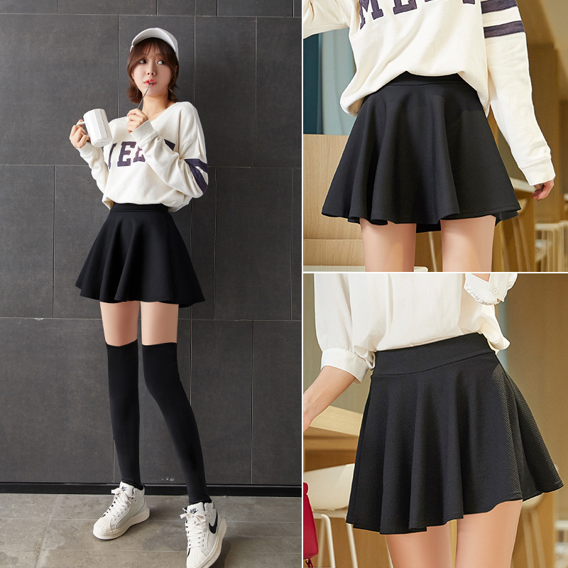 Chân Váy Ngắn Chữ A Lưng Cao Màu Trơn Gợi Cảm Cho Nữ | BigBuy360 - bigbuy360.vn