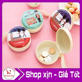 Hộp thiếc đựng tai nghe hình LITTLE AMELIE