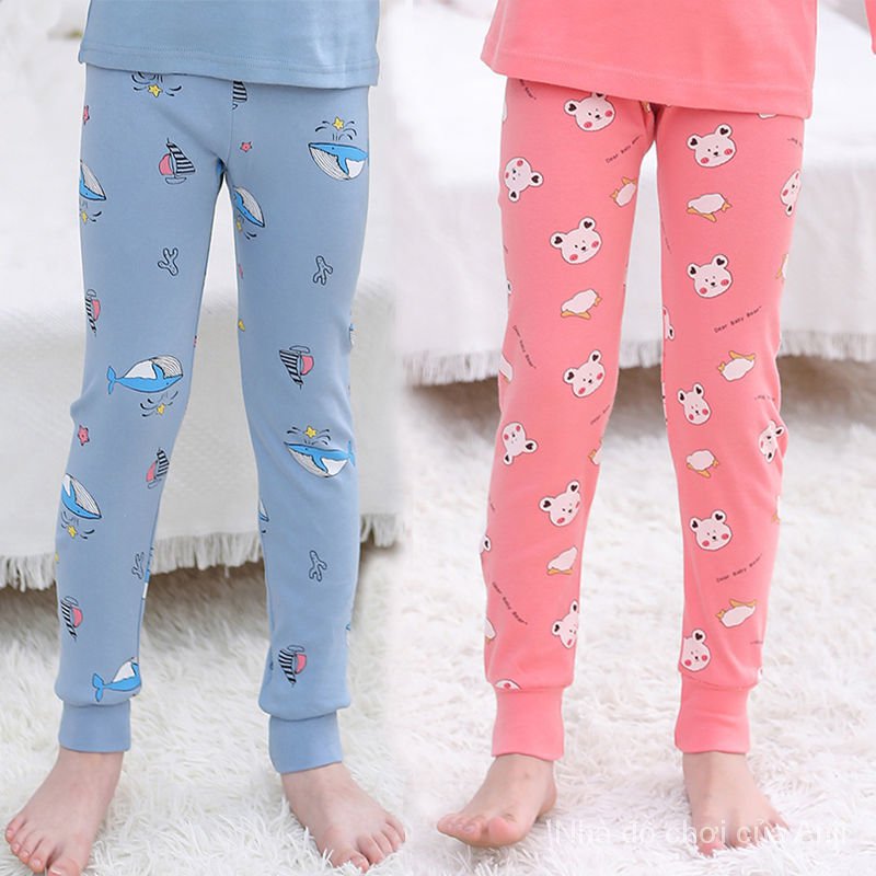 Cotton Children Sole Warm Cotton Pants Baby Boy And Girl Pajamas