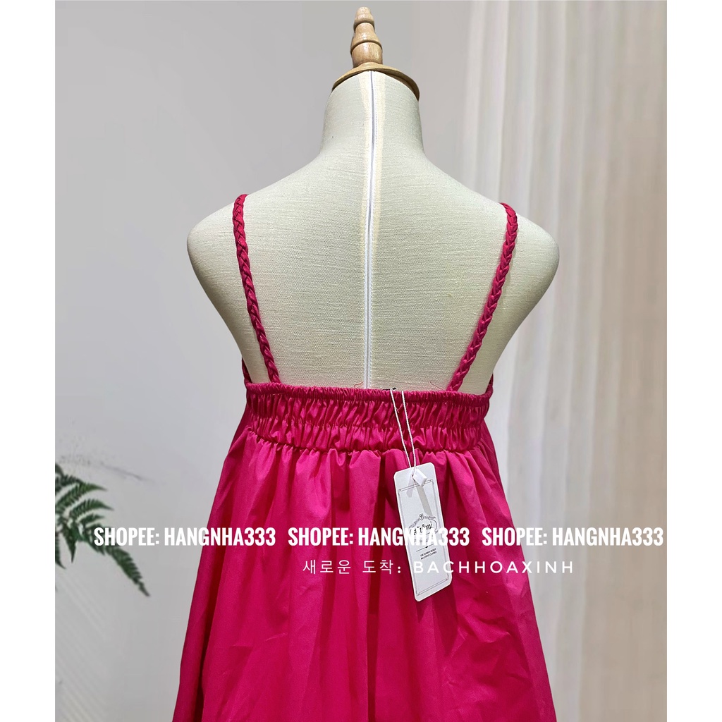 NEW ARRIVAL || Váy Babydoll dáng xòe thô hai dây tết form dài vạt bầu cực xinh nhiều màu basic trendy | BigBuy360 - bigbuy360.vn