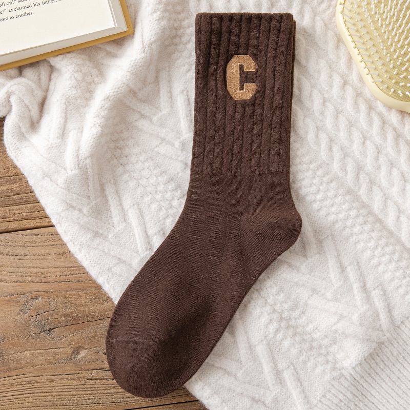 Đôi Vớ Cổ Cao Màu Sắc Thời Trang Thu Đông Cho Nữ