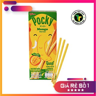 Combo 10 hộp - Bánh que Pocky xoài Thái Lan siêu ngon thần thánh loại 25g