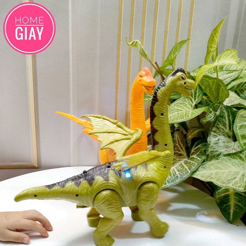 Đồ chơi Khủng long đẻ trứng biết đi có nhạc đèn cho bé shop home giay
