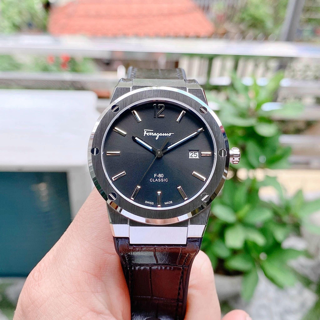 Đồng hồ nam chính hãng Salvatore Ferragamo F80 Classic SFDT00219 - Máy Pin Thụy Sĩ - Kính Sapphire