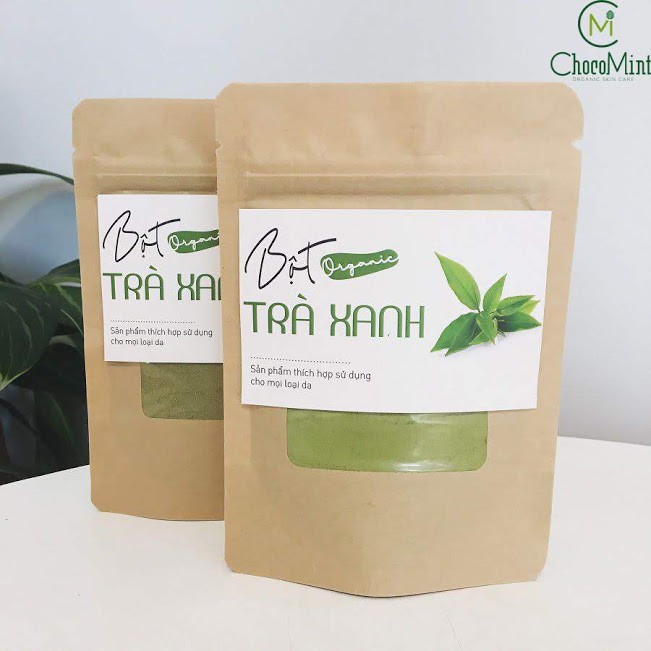 100g Bột Trà Xanh Handmade