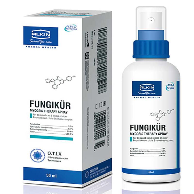 Bình xịt nấm ALKIN FUNGIKUR cho chó mèo 50ml