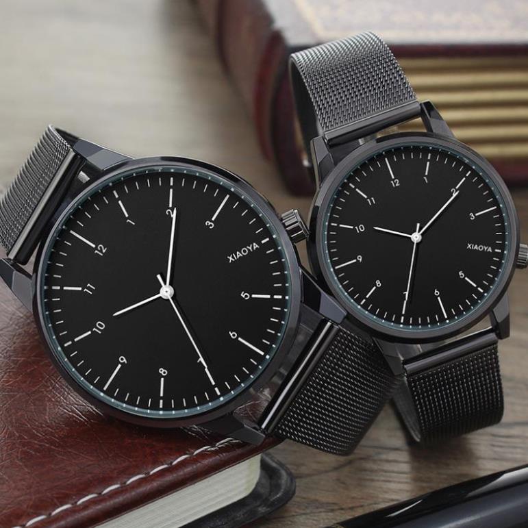 [HÀNG CHUẨN AUTH] Đồng Hồ Xiaoya 1251 Với Dây Kim Loại Dành Cho Cặp Đôi