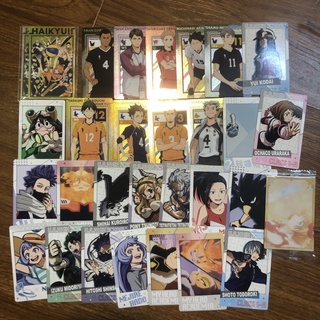 Thẻ nhân phẩm Mha/Haikyuu