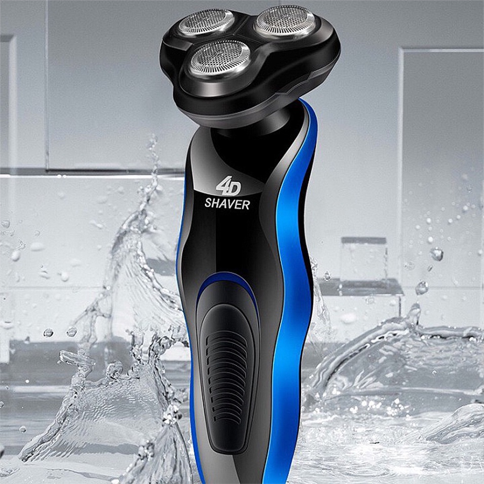 Máy cạo râu đa năng 4in1 Tông Đơ Cắt Tóc Shaver 4D gồm chức năng cạo râu cắt tóc tỉa lông mũi massage mặt ONESTORE