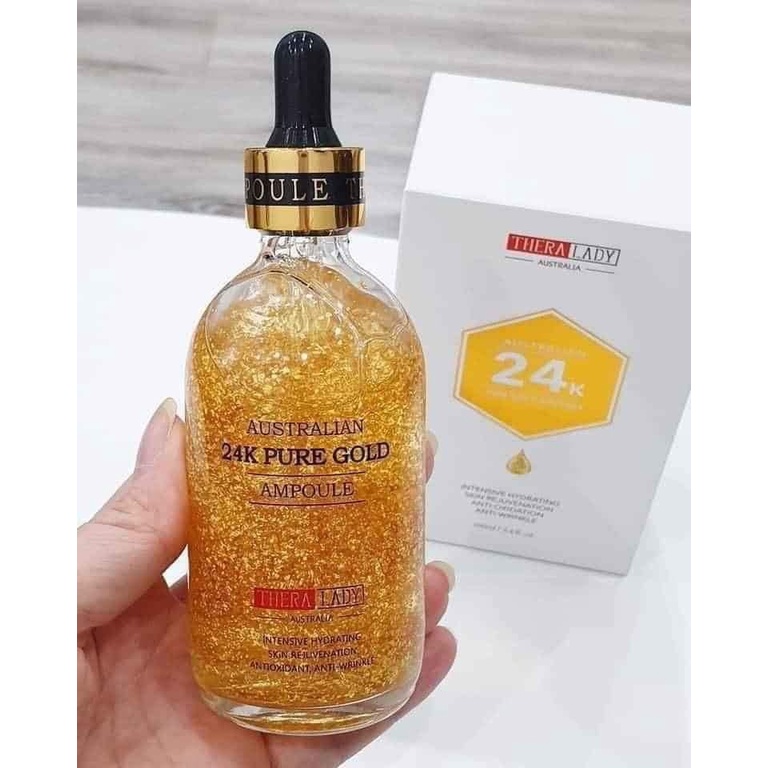 Serum vàng 24k Úc Australian 24k Pure Gold Ampoule 100ml💐💐💐
