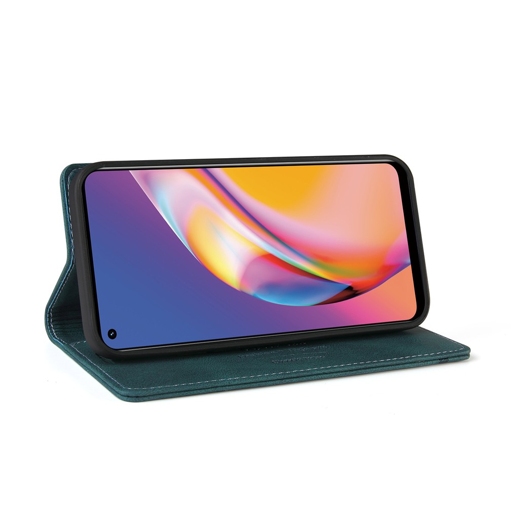 Oppo A94 / F19 Pro 008 Bao Da Nắp Gập Màu Trơn Đơn Giản Cho | BigBuy360 - bigbuy360.vn