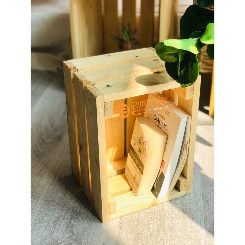 Thùng gỗ 💥 CAO CẤP 💥 Pallet box pallet trang trí kèm ảnh thật