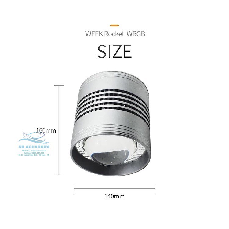 ĐÈN LED RỌI WEEK RGB T90 PRO 90W