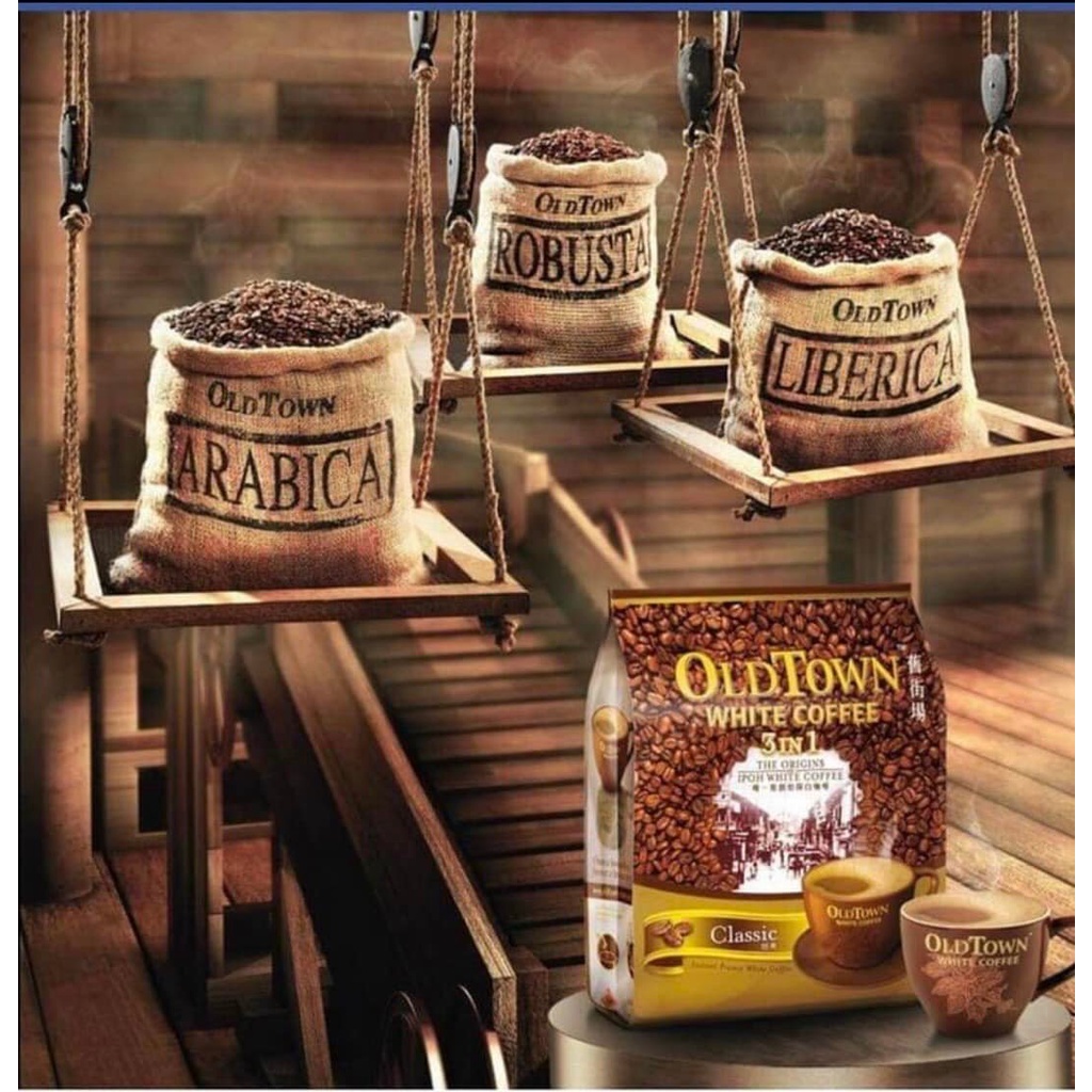Cà phê trắng Oldtown Classic Malayisa  5/2024