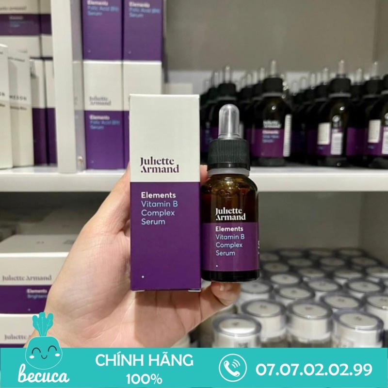 Tinh Chất Làm Dịu Da Nhạy Cảm và Kích Ứng Vitamin B Complex Serum Juliette Armand
