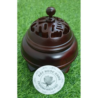 Lư Gỗ Như Ý Xông Trầm