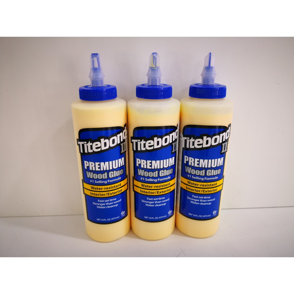 Keo Dán Gỗ Nội Thất, Ngoại Thất Đa Năng Chịu Nước Tốt Titebond II Premium Wood Glue 473ml