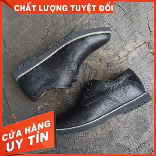 Giày Tây Nam Tăng Chiều Cao 5cm Da Bò Giày Tây Cao Cấp Công Sở Màu Đen Lịch Lãm Chunkstore