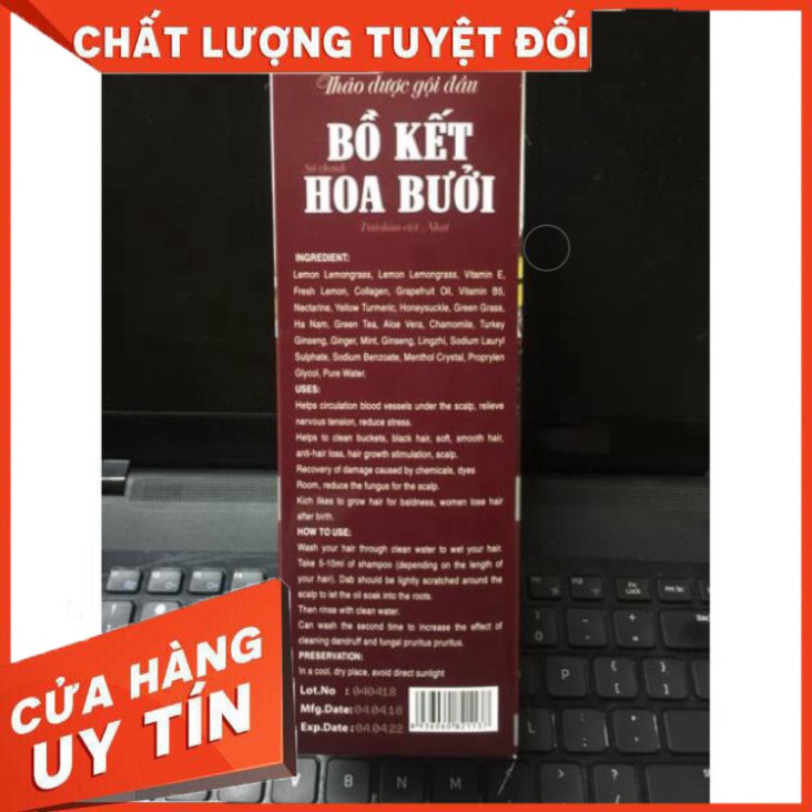 [FREE SHIP] Dầu gội thảo dược bồ kết hoa bưởi chiết xuất từ thiên nhiên, ngăn rụng tóc và nhanh mọc tóc hàng Việt Nam 