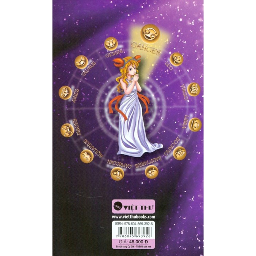 Sách - Bí Mật Cung Cự Giải - Thiết Kế Ước Mơ | BigBuy360 - bigbuy360.vn