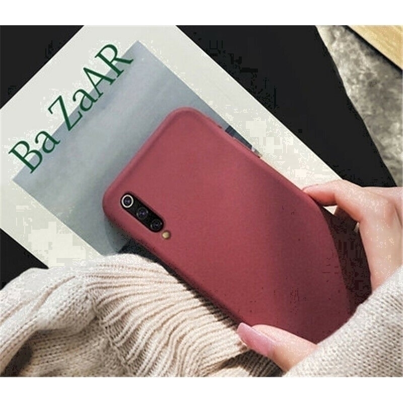 Ốp điện thoại TPU mềm màu đơn giản cho Xiaomi Mi 9T Note 3 Mix Max 2 3 2s 5C 5S Plus