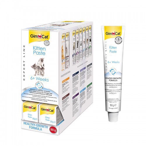 Gel dinh dưỡng bổ sung canxi dành cho mèo con Gimcat Kitten Paste 50g