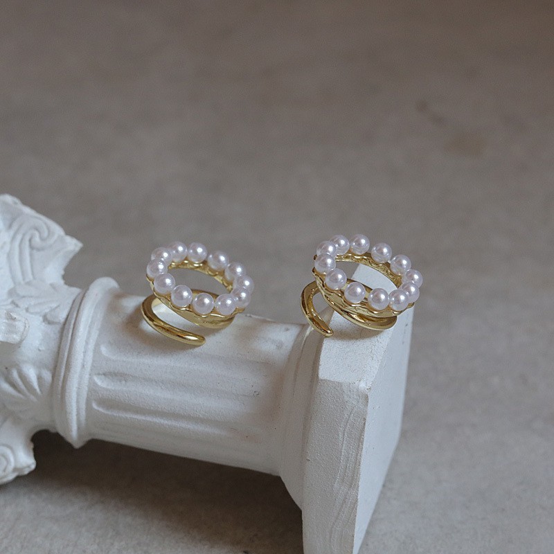 Khuyên tai kẹp vành một bên không bấm lỗ K164 (1 chiếc)