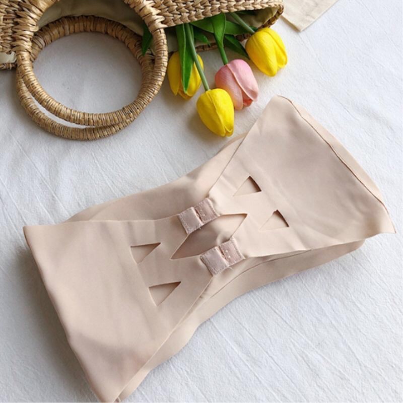 Áo Bra Quây Su Đúc Nữ Có Đệm Mút Nâng Ngực Chất Liệu Siêu Co Giãn Áo Lót Màu Pastel Dễ Phối Đồ Freesize 40-60kg - 8883 | BigBuy360 - bigbuy360.vn