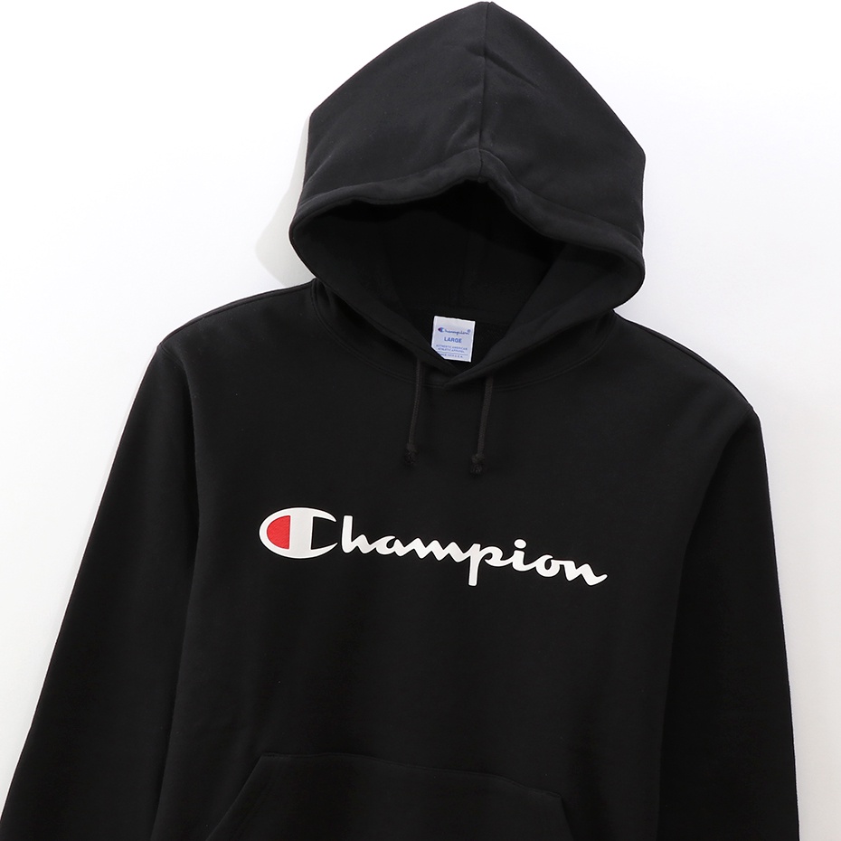Áo Hoodies Champion JP Pullover Màu Đen CMPC3Q102090