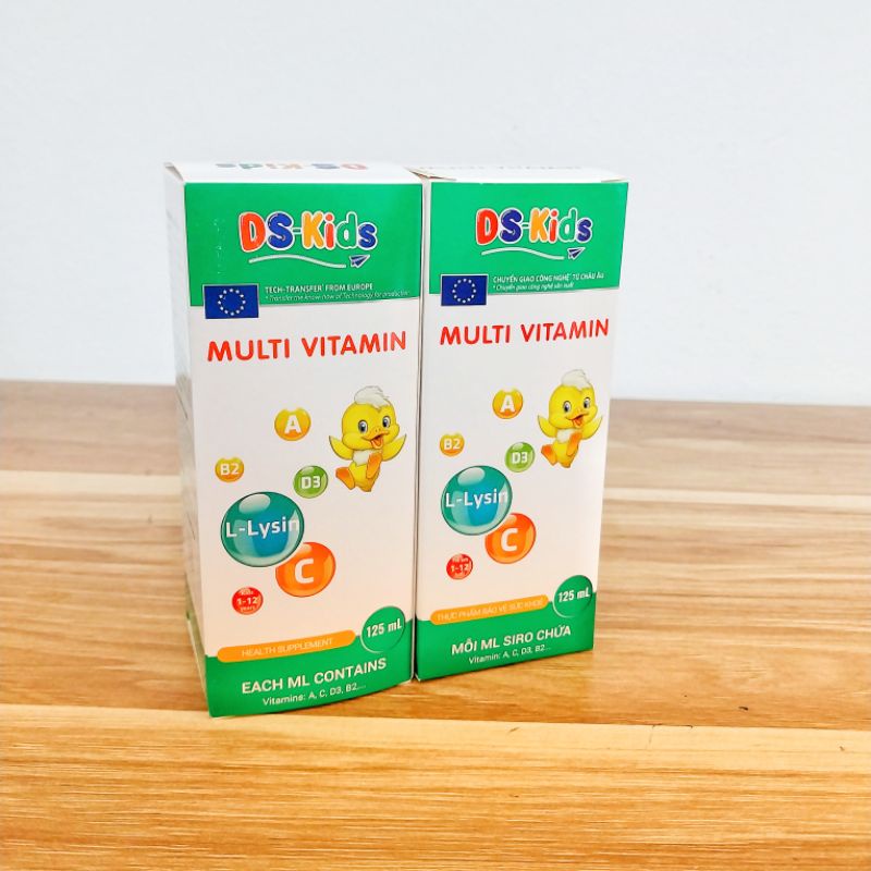 Siro Multi Vitamin DS-Kids  - Bổ sung Vitamin và giúp ăn ngon miệng