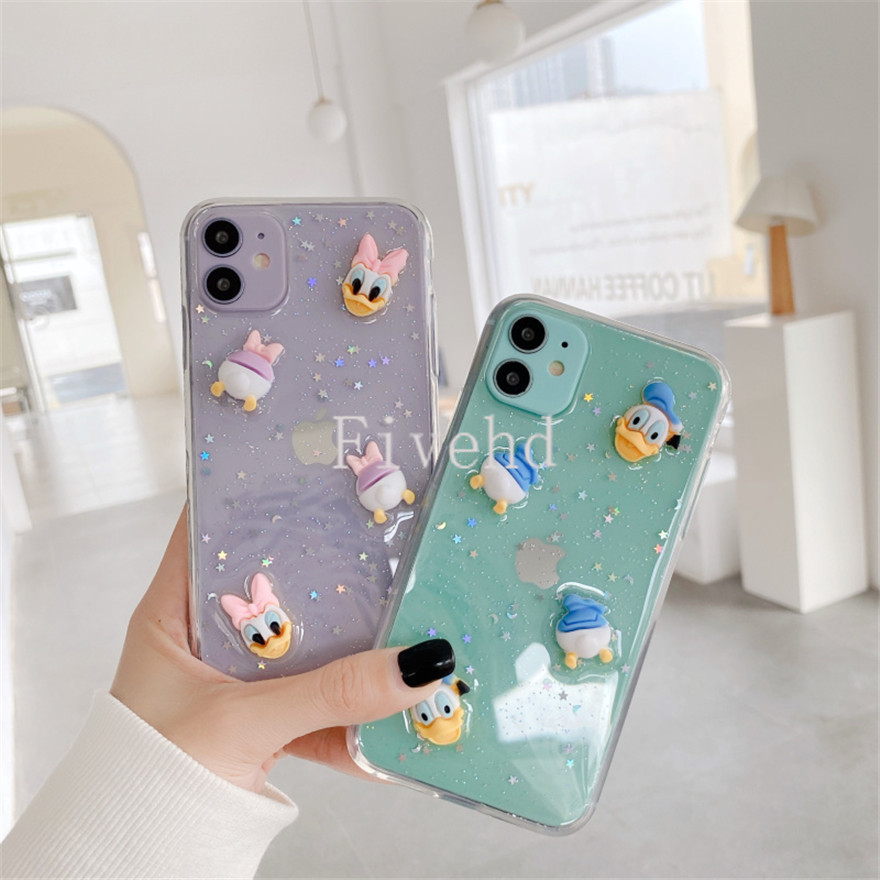 Ốp Điện Thoại Vịt Donald Đáng Yêu Cho Samsung S20 S10 S9 S8 Plus Note 20ultra 20 10 Plus Note 9 10 Pro | BigBuy360 - bigbuy360.vn