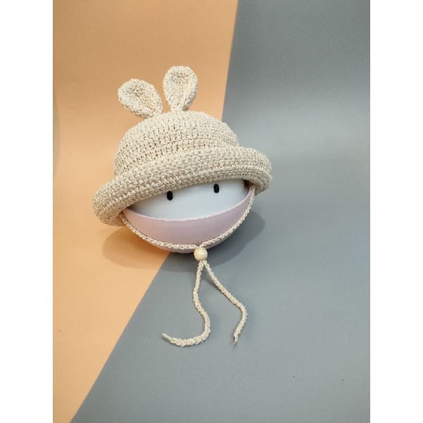 Nón Tai Thỏ Cho Bé Trai Bé Gái