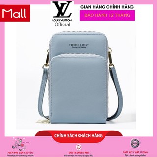 Túi xách nữ, túi đeo chéo mini đựng điện thoại nhỏ gọn, nhiều ngăn, 2 dây đeo tiện lợi