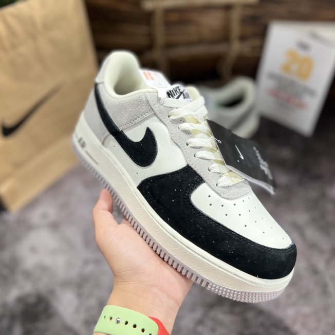 Giày thể thao AF1 custom Xám "Black Ivy" '07 chất lượng nguyên bản