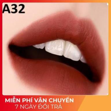 Son Black Rouge A32 Màu Đỏ Gạch Nâu ⚡️𝐅𝐑𝐄𝐄 𝐒𝐇𝐈𝐏⚡️ Hàng Handmade | BigBuy360 - bigbuy360.vn