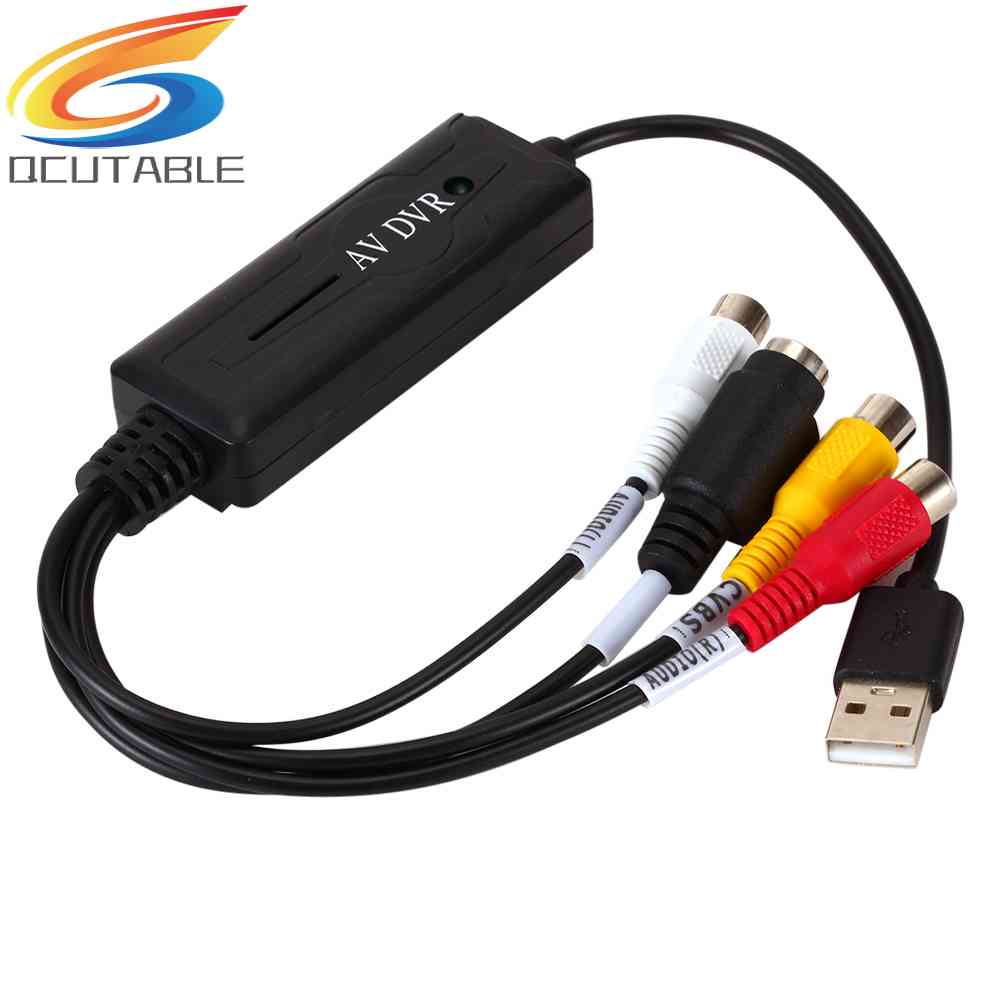 Bộ ChuyểN ĐổI USB 2.0 AV S RCA Cho DV / Hi8 / VHS TV DVD