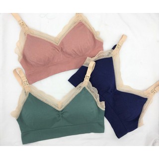 Áo lót cho con ti, chống chảy xệ viền ren-AT11F050-Minbra