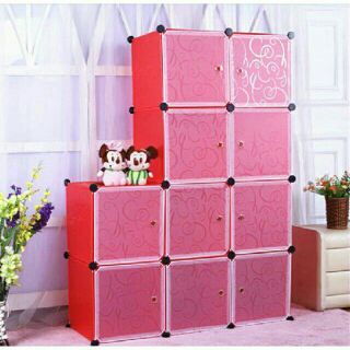 Tủ Nhựa Lắp Ghép 10 Ô Size Lớn Chịu Lực Tốt