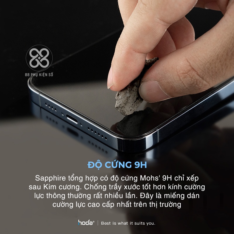 Hoda Sapphire kính cường lực số 1 thế giới