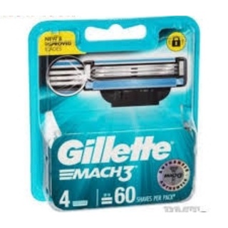 Hộp 4 lưỡi cạo Gillette Mach 3