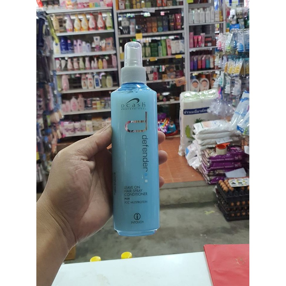 XỊT DƯỠNG TÓC DCASH DEFENDER LEAVE ON HAIR SPRAY CONDITIONER 220ML CHÍNH HÃNG - 8221