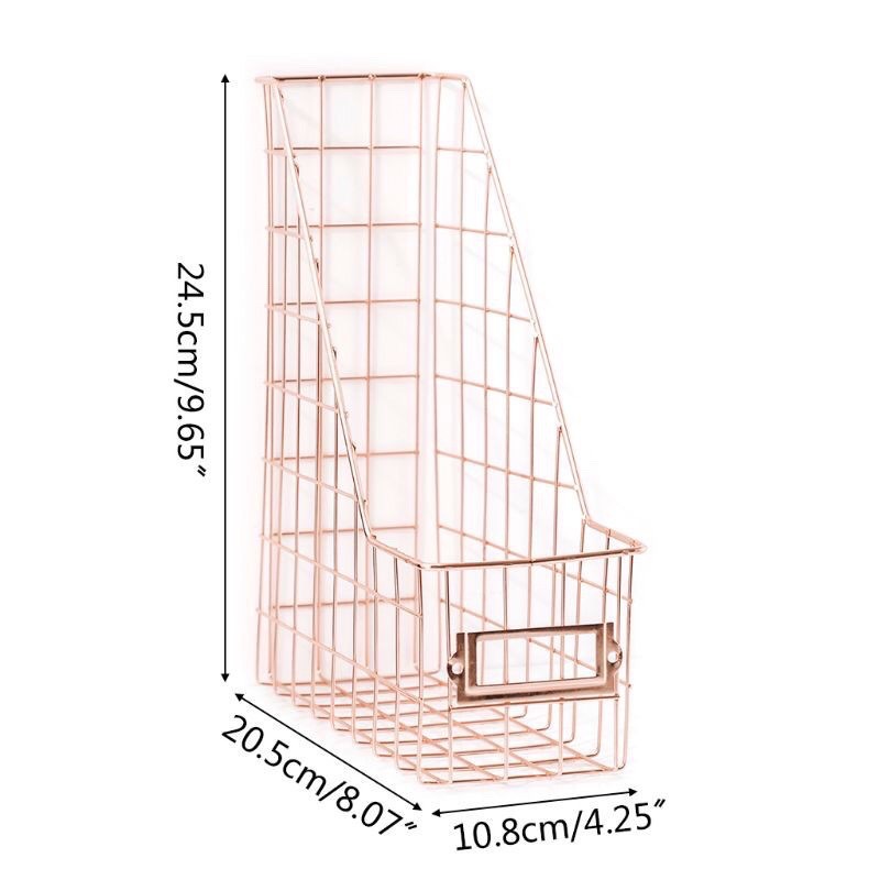 Kệ tài liệu A4 rose gold