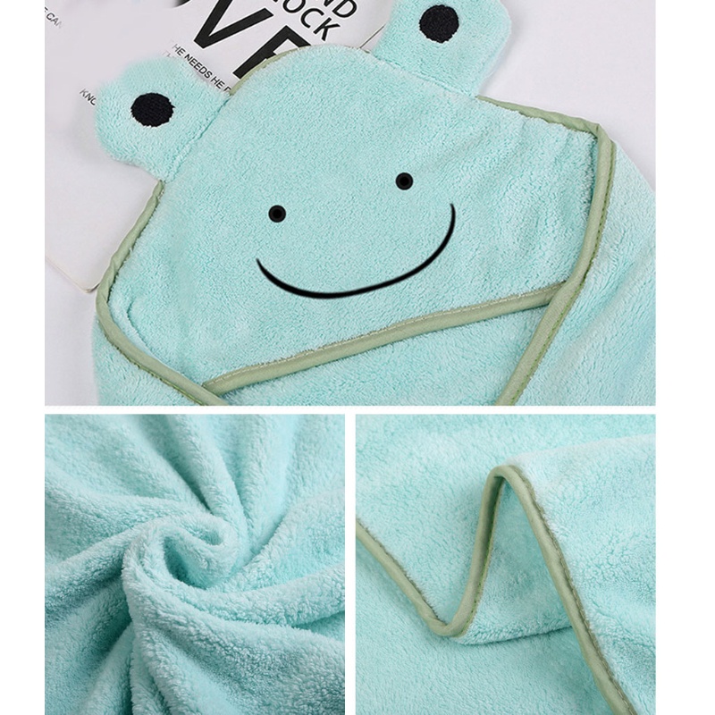 Khăn Trùm Đầu In Họa Tiết Hoạt Hình Ếch Koala Khủng Long Koala Cần Thiết Cho Bé Sơ Sinh